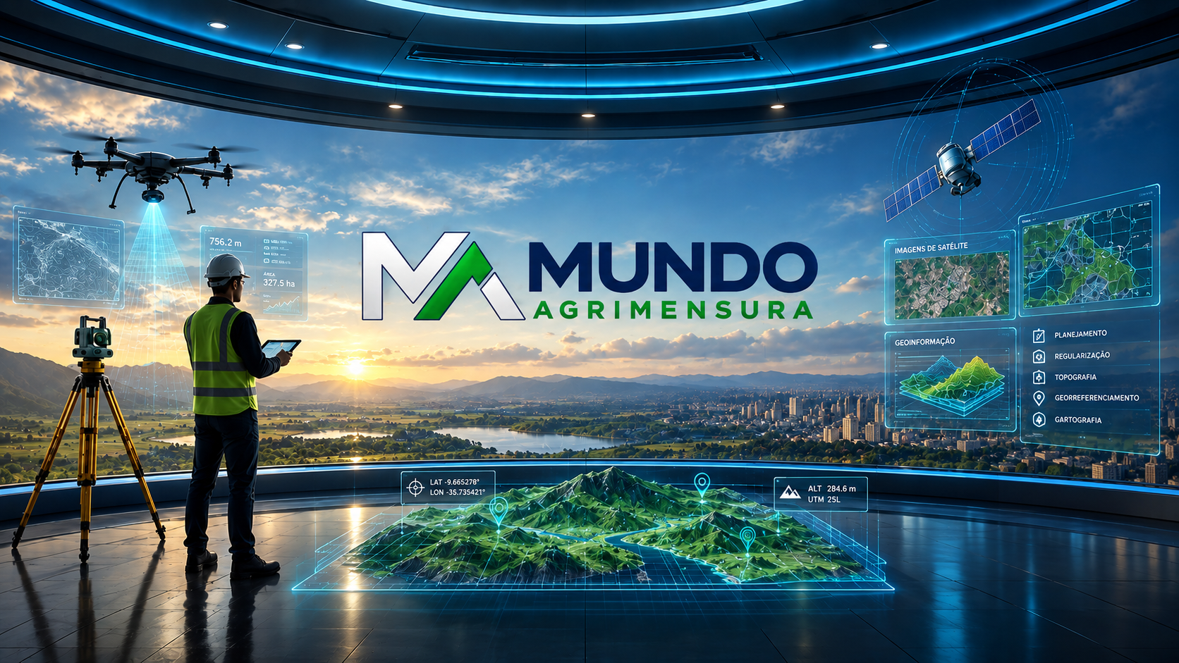 Mundo Agrimensura — Precisão que define territórios